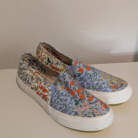 Keds x Rifle Paper Co. Double Decker Wildwood Rifle Paper Co x Keds Woman's 8 - Picture 13 of 14